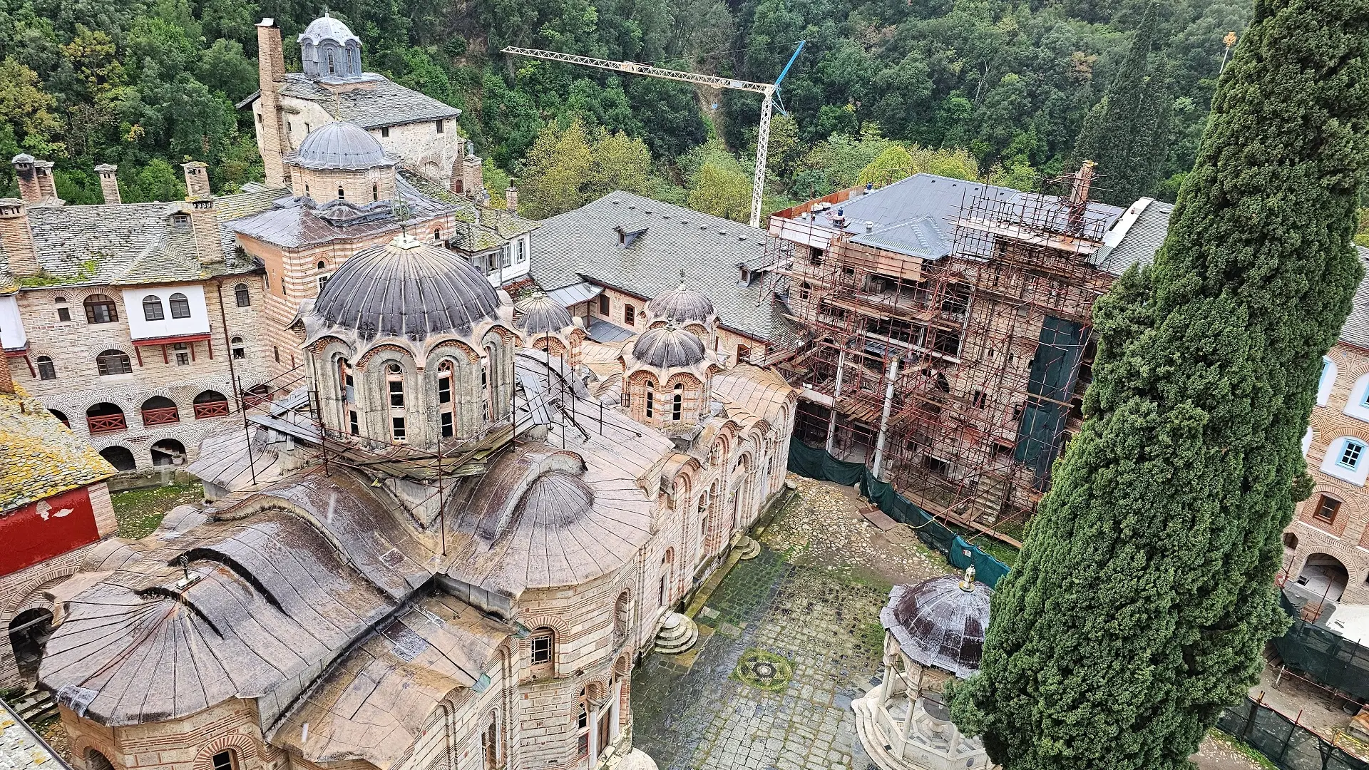 Arhimandrit Metodije: Nazire Se Kraj Radova Na Obnovi Hilandara, Država ...